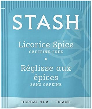 Stash Tea Licorice Spice Herbal Tea, Box of 100 Tea Bags