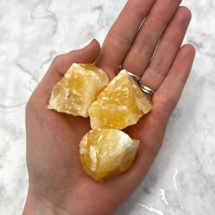 Orange Calcite Healing Crystal
