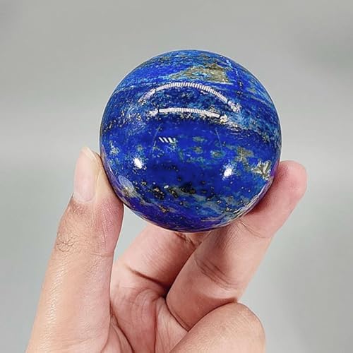 Natural Lapis Lazuli Ball Polished Chakra Stone Crystal Sphere for Reiki Crystal Healing Wiccan Gifts,Diameter 25mm