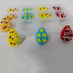 Edible Candy Easter Egg Dessert Sprinkles Spring Sprinkle Party Cookie DIY Cake Cupcake Topper Icing Frosting Decoration Easter Supplies