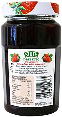 Stute Diabetic Strawberry Extra Jam 430g