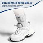 Ankle Brace with Side Stabilizers - Adjustable Ankle Support Sprained Ankle Brace for Ankle Sprained, Plantar Fasciitis,Achilles Tendon, Injury Recovery, Support for Running, For sports enthusiasts, it can provide pressure protection during exercise