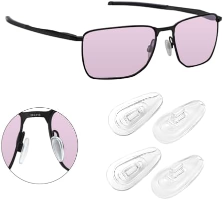 Replacement Nose Pads EarSocks Rubber Kits for Oakley Ejector OO4142 Eyeglasses, Easy Installation