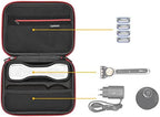 RLSOCO Carrying Case Compatible With Gillette Heated Razor for Men | Compact Design with YKK Zipper & Scratch Protection (Black)