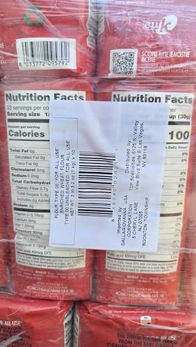 Molino Dallagiovanna All Use Flour Farina Di Grano Tenero Tipo 00 Universale No Glyphosphate, No Potassium Bromate Non GMO (1 kg)