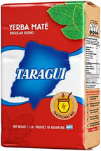 Taragüi Yerba Mate with Stems, 500 gr - 1.1 lbs (Red Pack)