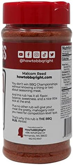 Killer Hogs The BBQ Rub, Championship Barbecue Grill and Smoking Seasoning, Spice Blend for Beef, Steak, Ribs, Burgers, Pork, and Chicken, 11 oz Shaker