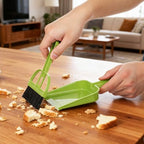 BESPORTBLE 12 Sets Mini Broom and Dustpan Set for Desktop Cleaning Small Brush and Dustpan Combo with Soft Bristles Portable Sweeping Tools for Home Office Keyboard and Countertops