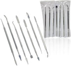 CYNAMED Stainless Steel Spatula Wax & Clay Sculpting Tool Carver Set (7PK)