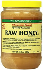 Y.S. Eco Bee Farms Raw Honey - 22 oz, Pack of 2