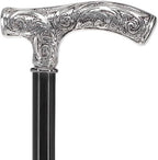 Italian Luxury Silver 925R Walking Sticks and Canes Collection: Elegant Designs with Fritz Handles, Animal Motifs, Crystals, and Unique Embellishments