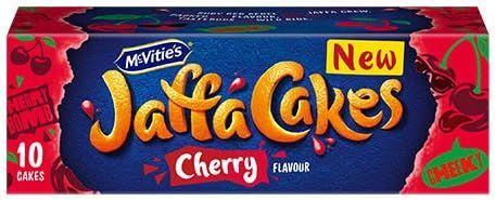 Mcvities Jaffa Cakes Cherry 10pk x 12 1800g