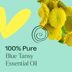Plant Therapy Blue Tansy Essential Oil, 2.5 mL (1/12 oz), 100% Pure and Undiluted, Natural Aromatherapy for Diffuser or DIY Skincare
