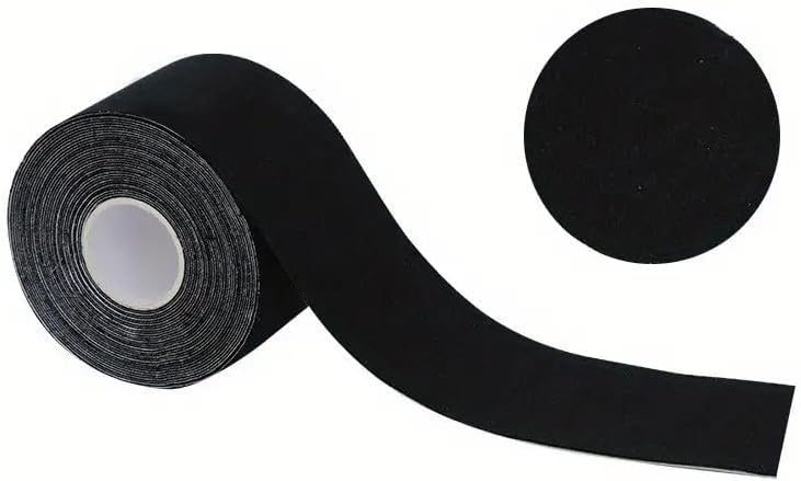 1 Roll 1 Roll of 2.5cm x 5m Spandex Elastic Kinesiology Tape for Sports, Muscle Support and Workout