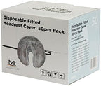 Master Massage Disposable Fitted Soft Headrest Cover for Massage Table Face Pillow Cushion 50 Pcs