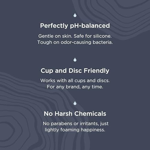 Saalt Menstrual Cup Wash Cleanser - Menstrual Disc Wash - pH Balanced - No Irritants or Harsh Chemicals - 4oz