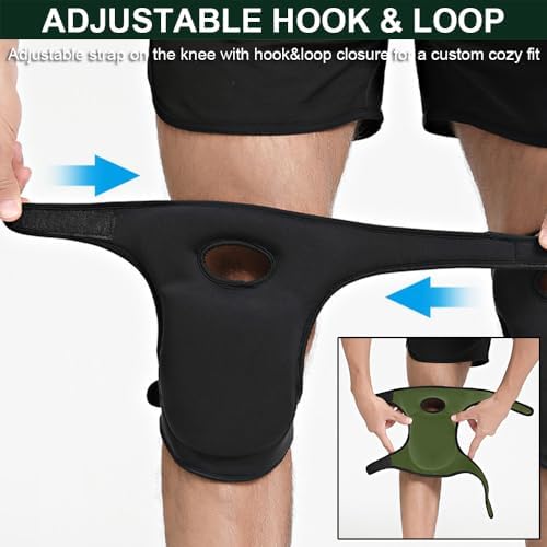 SUJAYU Gardening Knee Pads for Women, Soft Neoprene Knee Pads for Men Construction, Work Knee Pad for Women Men, Rodilleras Para Roofing Rodilleras Para Trabajo (Green)