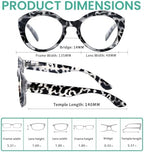 Eyekepper 12 Pack Reading Glasses for Women Ladies Readers