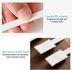 Disposable Crevice Cleaning Brushes, Disposable Toilet Bowl Brushes Crevice Hole Brushes Detail Cleaning Brushes for Toilet Corner, Window Groove, Door Track, Keyboard, etc(42 PCS)