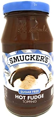 Smucker's Sugar Free Hot Fudge Topping (Pack of 2) 11.75 oz Jars
