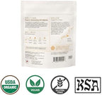 SUGIMOTO TEA Japanese Organic Genmaicha with Matcha Green Tea Bags 12 Count