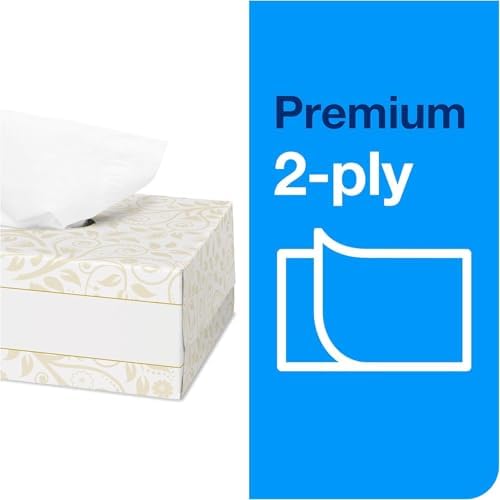 Tork Advanced Facial Tissue White Soft, Gentle 2-Ply, F1 Dispenser Compatible 30 Boxes x 100 Tissues (TF6810)