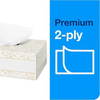 Tork Advanced Facial Tissue White Soft, Gentle 2-Ply, F1 Dispenser Compatible 30 Boxes x 100 Tissues (TF6810)