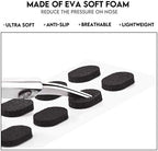 60 Pairs Soft Foam Nose Pads, Self Adhesive Nose Pads Anti-Slip Nosepads for Eyeglasses Sunglasses Reading Glasses, Comfortable and Protect The Makeup