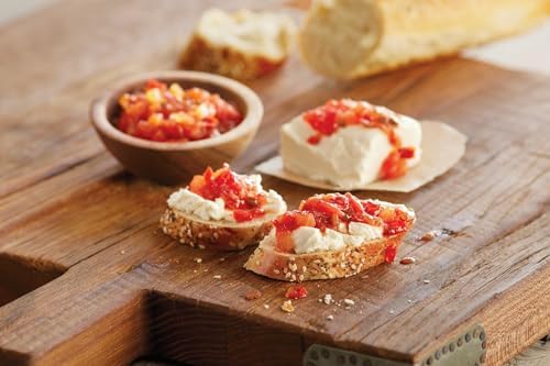 Harry & David Sweet Pepper & Onion Relish, Plant Based Condiment, Hamburger & Hot Dog Relish, Sandwich Spread Topping, Charcuterie Board Foods, 10Oz