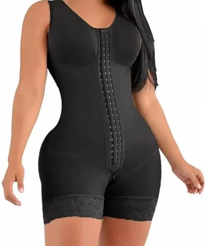 Women's Shapewear Bodysuit Tummy Control Seamless Butt Lifter Full Body Shaper Body Suits With Zippers