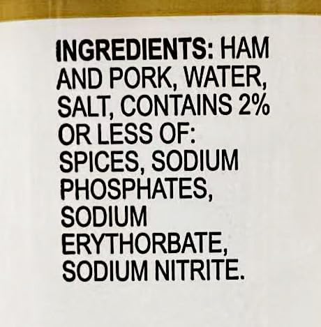 Ham Luncheon Meat, 12 oz, Pack of 2, Product of USA