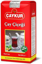 ÇAYKUR Cay Cicegi Turkish Black Tea, Tomurcuk Golden Buds Blend, Naturally Aromatic Loose Leaf, Bright Red Color 500gr / 17.6 Oz