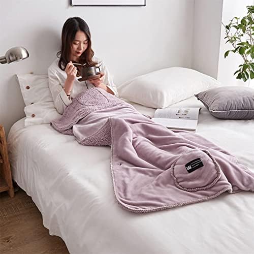 Multipurpose Leisure Blanket Cape Wheelchair Blanket Thickening Old Man Shawl Wheelchair Warm Keep The Blanket for Cold Weather