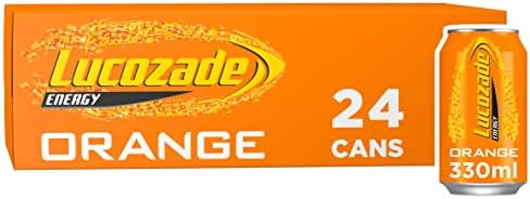 Lucozade Orange 24 x 330ml Cans
