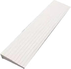 Threshold Climbing Mat, Sweeping Robot Climbing Pads, Threshold Height Difference, Home Entrance Anti-Slip Step Pads, PVC Ramp Boards(White,60cm*1 * 3)