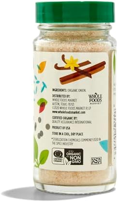 365 by Whole Foods Market, Onion Granules Organic, 1.9 Ounce (Pack of 2)