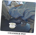 Portable Chamber Pot Lid for Elderly and Boy Girl Practical Night Urine Pot Smooth Edges Easy to Clean Spittoon for Bedroom and Household Use