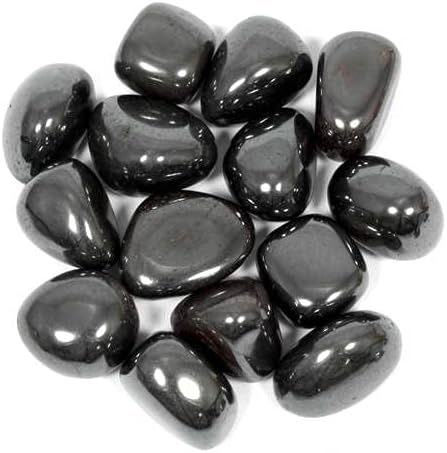 Pachamama Essentials Hematite Tumbled Stone - Healing Stone 10 Pieces