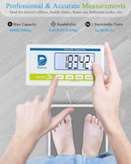 Medical Scale for Body Weight with Digital Display, 660 lb Limit, High Accuracy Medical Grade Floor Scale, Heavy Duty, kg/oz/lb Settings, AC Adapter & Battery Included, Portable Home & Physician Scale