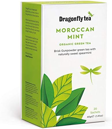 Dragonfly Tea Organic Mint Tea, 20 CT