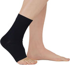 medi Seamless Knit Ankle Support - sprains, rheumatic & osteoarthritis condition Black M