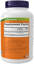Now Foods Spirulina Double Strength, 1000 mg Organic - 240 Tablets