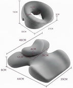 2026 Upgraded Pillow for Massage Face Down, Extra Large Thick Breast Support Pillow for Sleeping, Chest & Face Support Pillow for Massage, SPA & Relaxation, Removable Washable Cover, Non-Slip Bottom