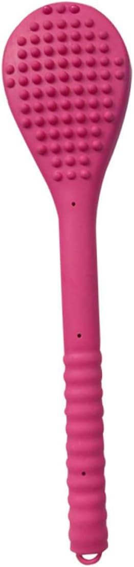1pc Silicone Massage Hammer Double-Sided Acupressure Tool for Fatigue Relief and Relaxation Hollow Design for Use for Shoulders Neck and Back