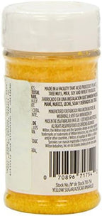 Wilton Sparkling Sugar Decorating Sprinkles, 3.25 oz., Yellow