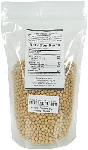 Hunza Organic Soybeans (2 lbs)