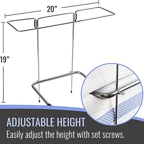 DMI Blanket Lifter Support Bar with Adjustable Frame Keeps Blankets and Sheets from Pressing on Body to Relieve Pressure and Temperature