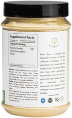 bixa BOTANICAL Licorice Root Powder | 200 Grams / 7 OZ | Ayurvedic Herbal Supplement | Gluten Free, Non-GMO, Steam Treated, Vegan, 100% Pure.
