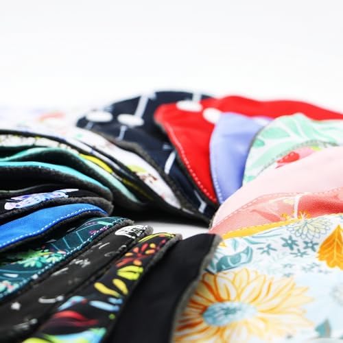 Random Prints Small Size Cloth Menstrual Pads Reusable Sanitary Pads (S-5 PCS-Random Prints)