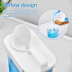 Laundry Detergent Dispenser for Laundry Room,94oz Fabric Softener Dispenser,Liquid Laundry Detergent Container,Laundry Detergent Organizer for Laundry Room Organization with 6 Labels,2 Pack